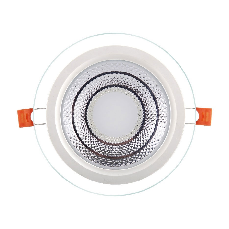 Γυάλινο πάνελ 6W 12W 18W 24W Downlight